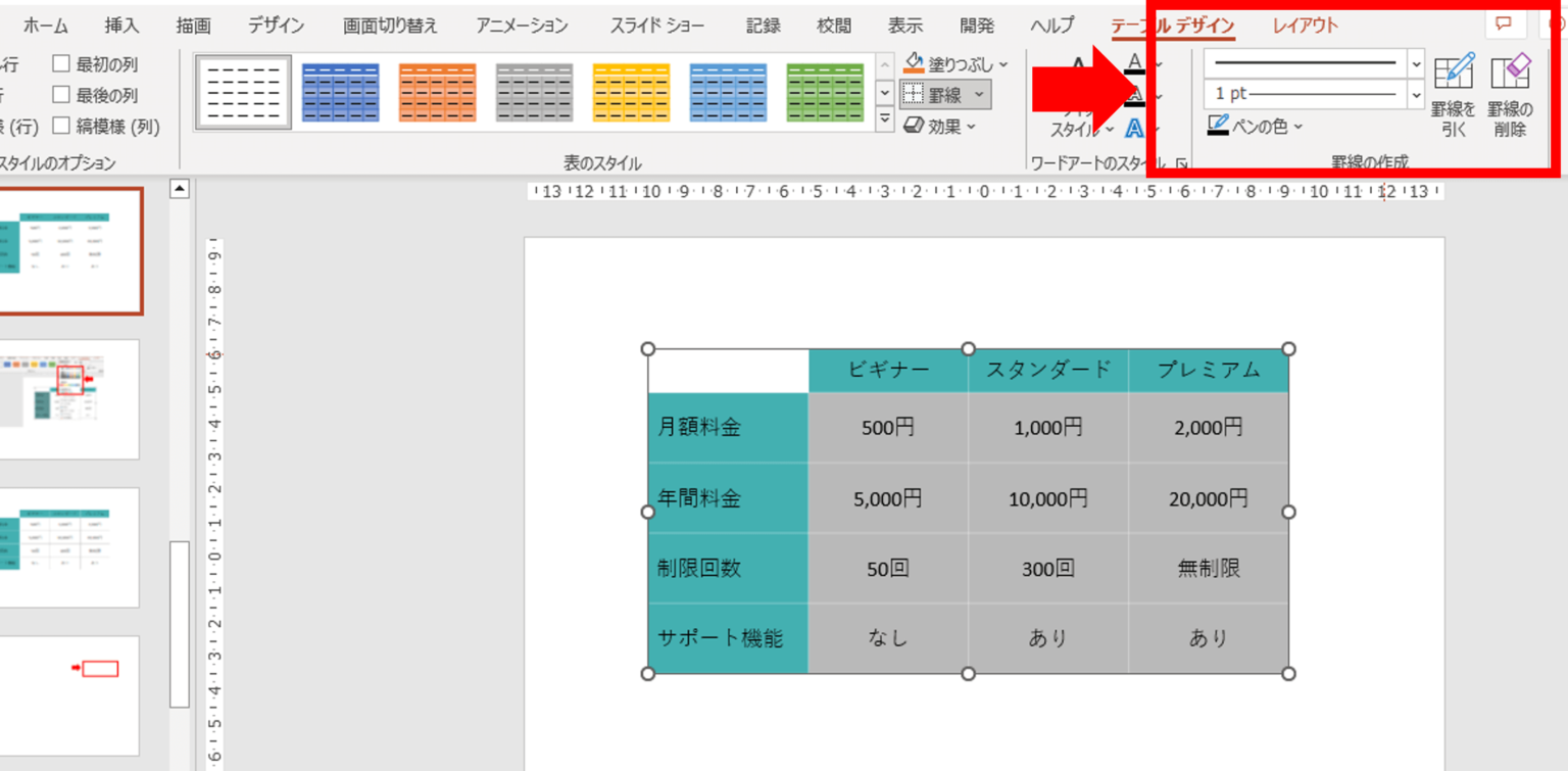 パワポで見やすい表の作り方【簡単にできる4ステップ】 | 株式会社ダンク